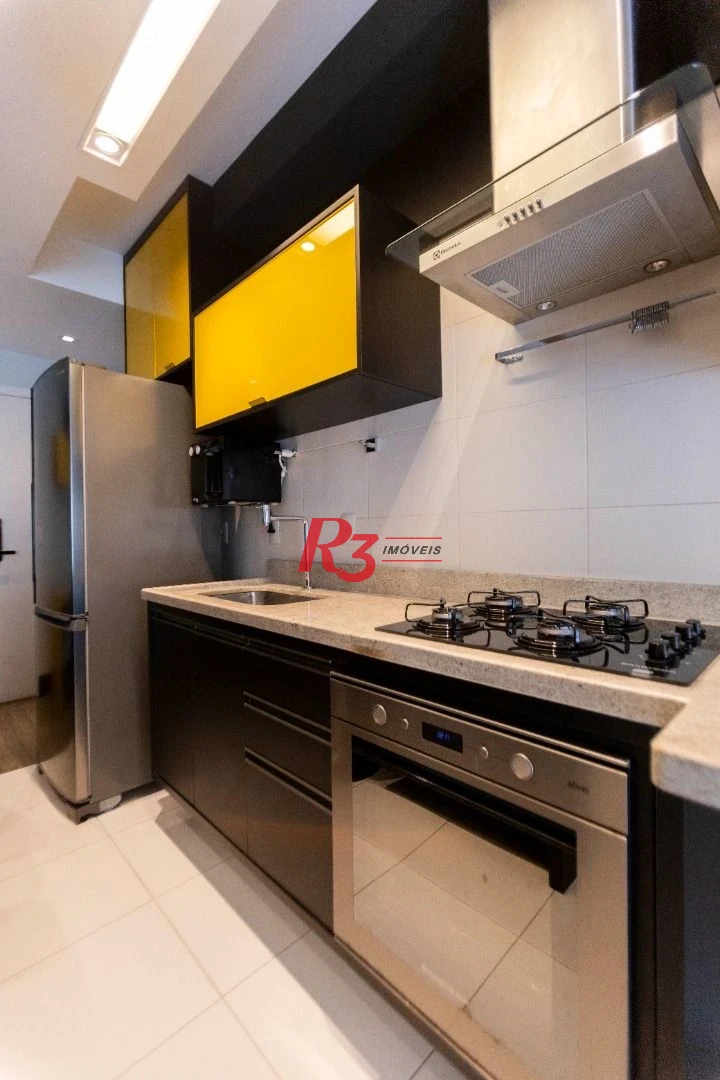 Apartamento para alugar, 48 m² por R$ 5.000,00/mês - Ponta da Praia - Santos/SP