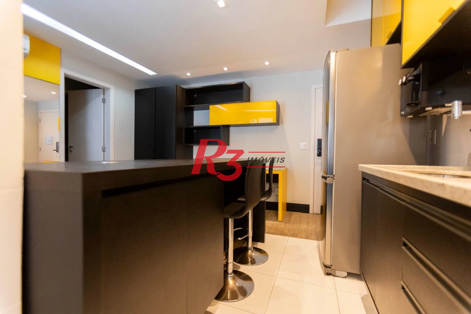 Apartamento para alugar, 48 m² por R$ 5.000,00/mês - Ponta da Praia - Santos/SP