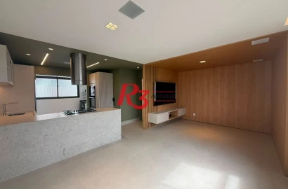 Apartamento com 3 dormitórios à venda, 93 m² por R$ 1.630.000,00 - Boqueirão - Santos/SP