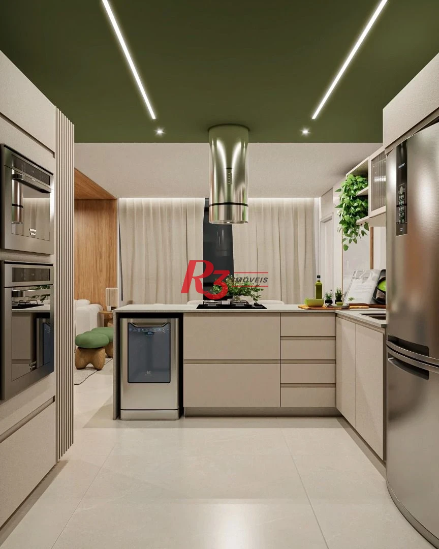 Apartamento à venda, 93 m² por R$ 1.630.000,00 - Boqueirão - Santos/SP