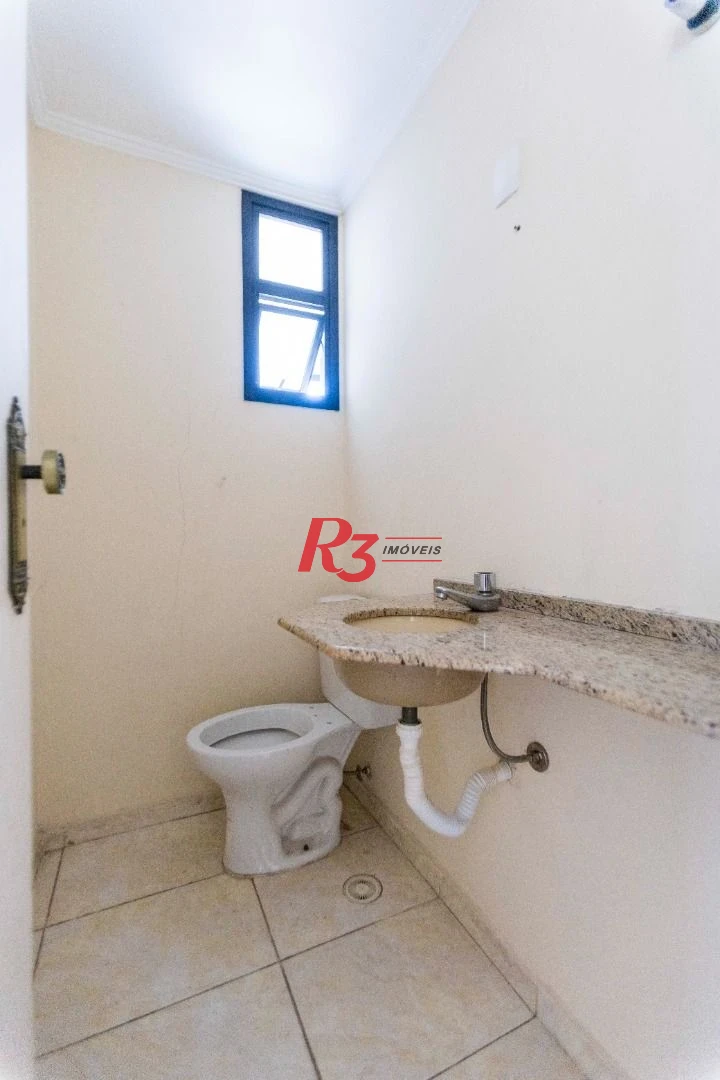 Apartamento com 3 dormitórios à venda, 188 m² por R$ 1.385.000,00 - Gonzaga - Santos/SP