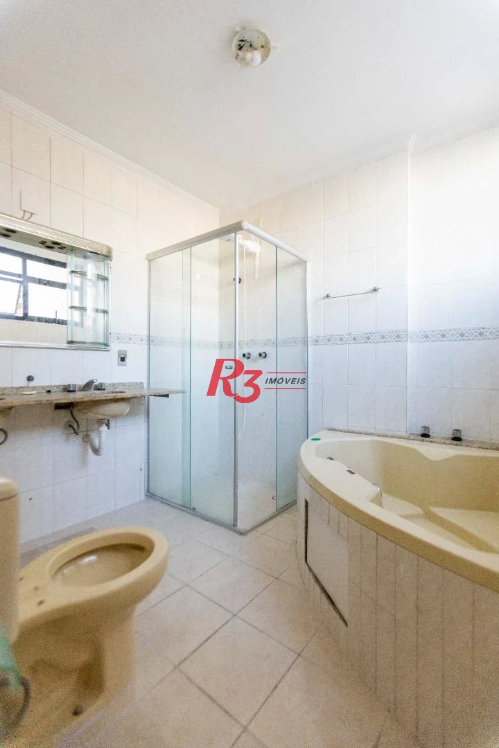 Apartamento com 3 dormitórios à venda, 188 m² por R$ 1.385.000,00 - Gonzaga - Santos/SP