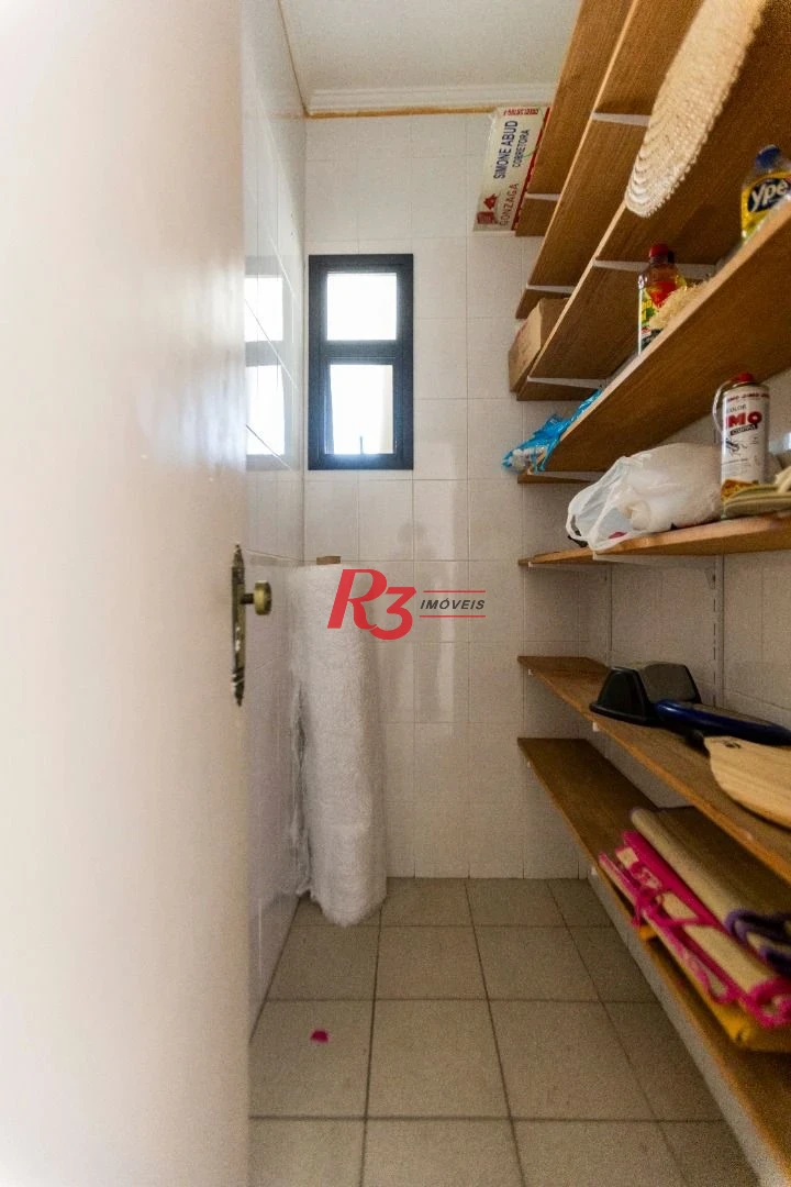 Apartamento com 3 dormitórios à venda, 188 m² por R$ 1.385.000,00 - Gonzaga - Santos/SP