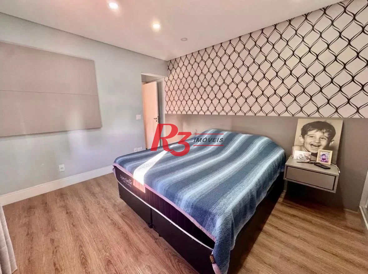 Apartamento com 2 dormitórios à venda, 94 m² por R$ 855.000,00 - Ponta da Praia - Santos/SP
