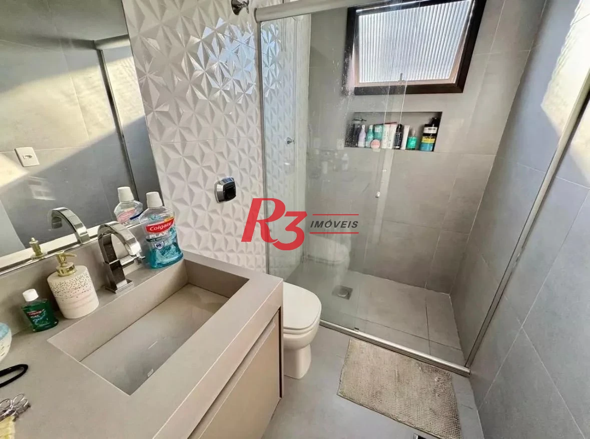 Apartamento com 2 dormitórios à venda, 94 m² por R$ 855.000,00 - Ponta da Praia - Santos/SP