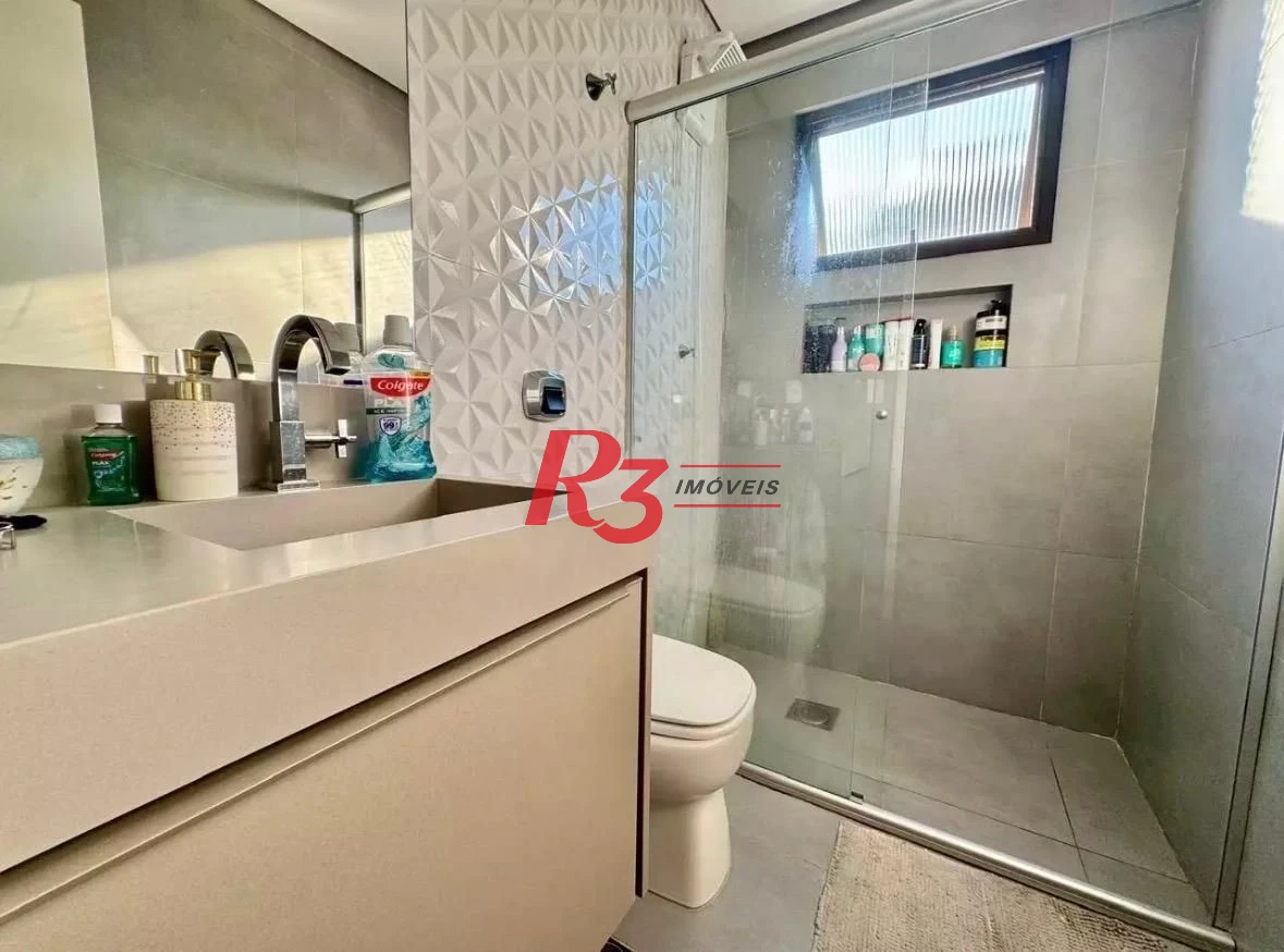 Apartamento com 2 dormitórios à venda, 94 m² por R$ 855.000,00 - Ponta da Praia - Santos/SP