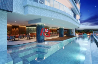 Apartamento com 2 dormitórios à venda, 113 m² por R$ 1.650.000,00 - Ponta da Praia - Santos/SP