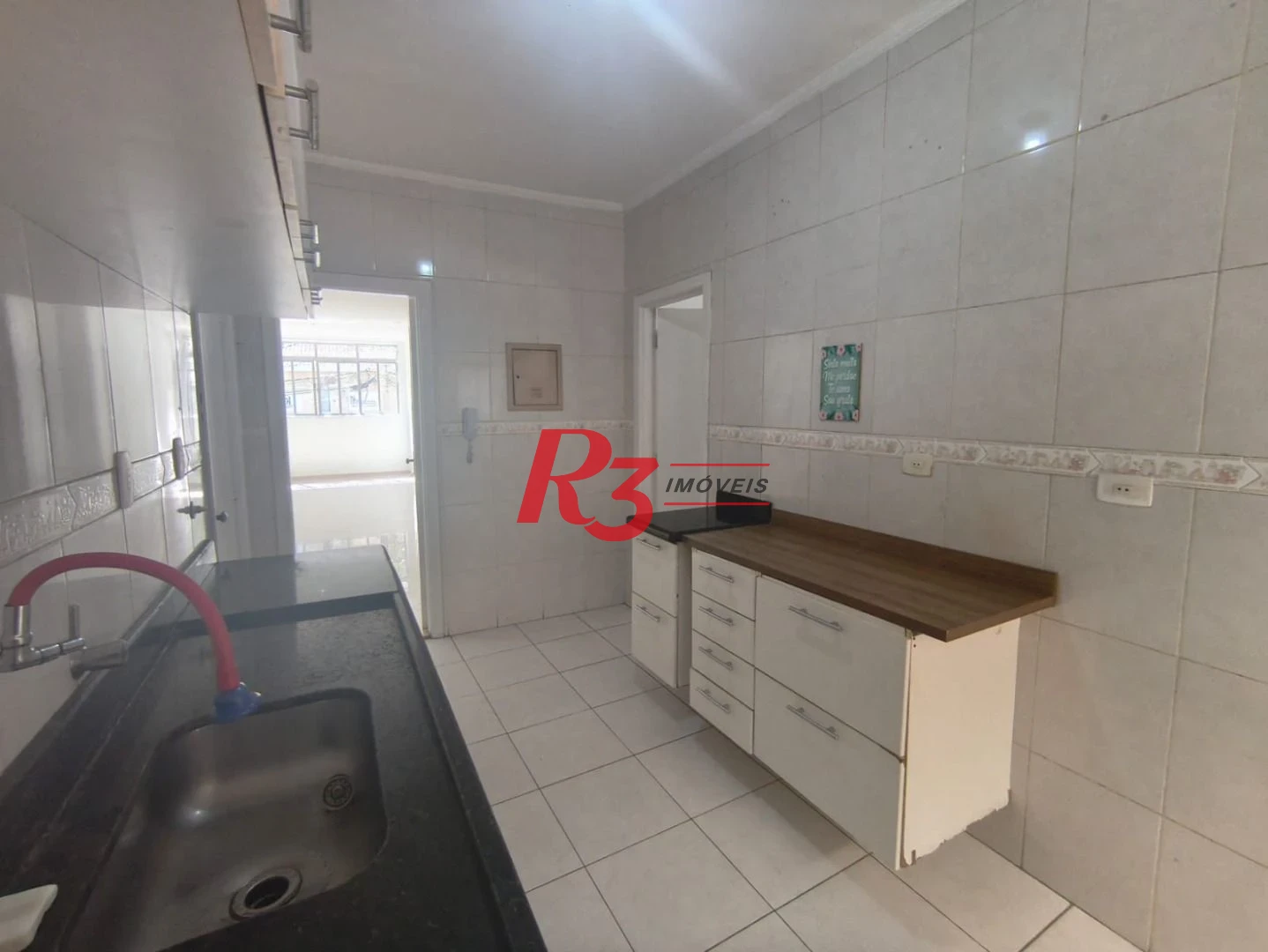 Apartamento com 3 dormitórios para alugar, 140 m² por R$ 4.500,00/mês - Gonzaga - Santos/SP