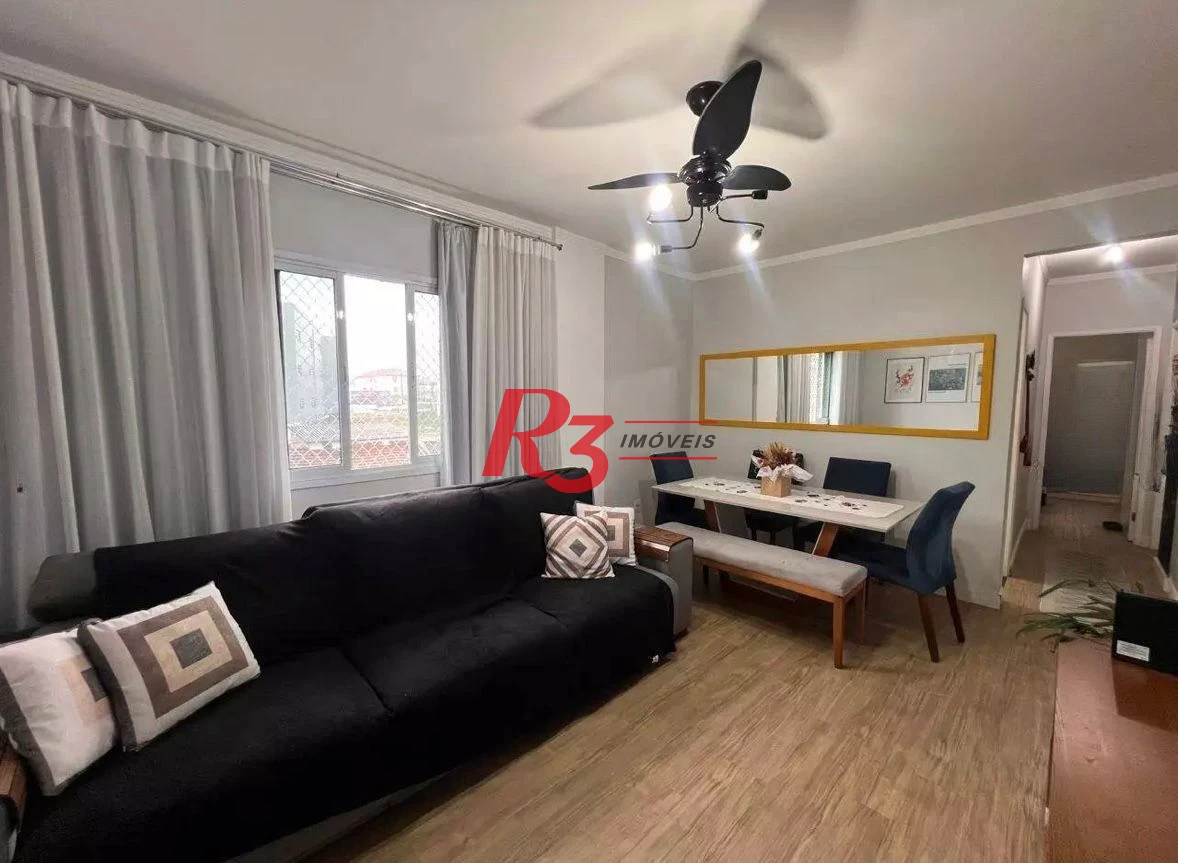 Apartamento com 2 dormitórios à venda, 69 m² por R$ 320.000,00 - Vila Cascatinha - São Vicente/SP