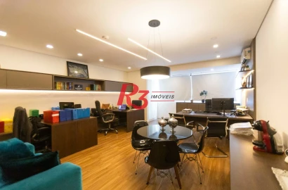 Sala à venda, 44 m² por R$ 630.000,00 - Boqueirão - Santos/SP