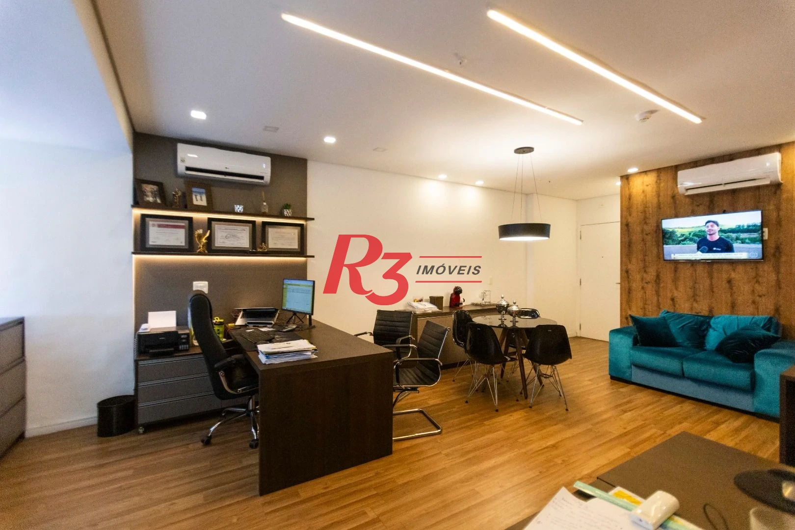 Sala à venda, 44 m² por R$ 630.000,00 - Boqueirão - Santos/SP