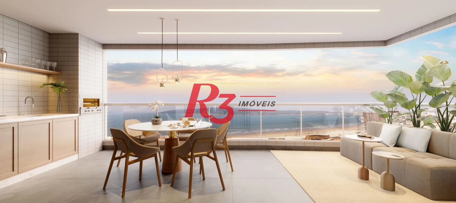 Apartamento à venda, 112 m² por R$ 1.650.000,00 - José Menino - Santos/SP