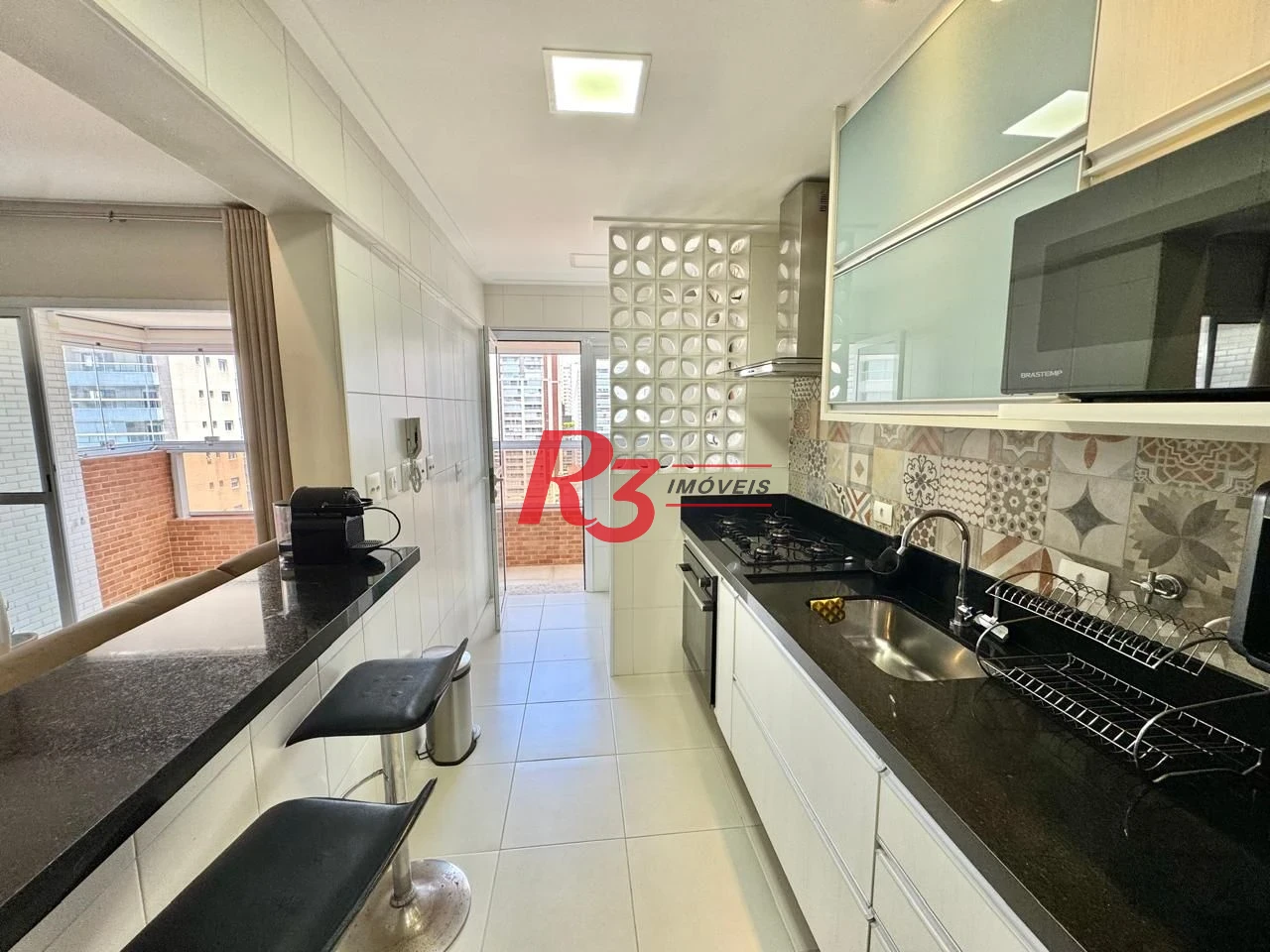 Apartamento com 1 dormitório à venda, 57 m² por R$ 750.000,00 - Boqueirão - Santos/SP