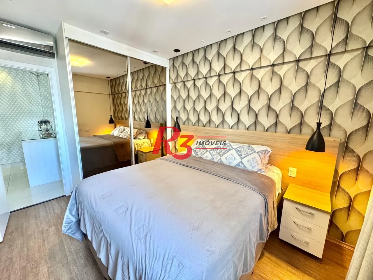 Apartamento com 1 dormitório à venda, 57 m² por R$ 750.000,00 - Boqueirão - Santos/SP
