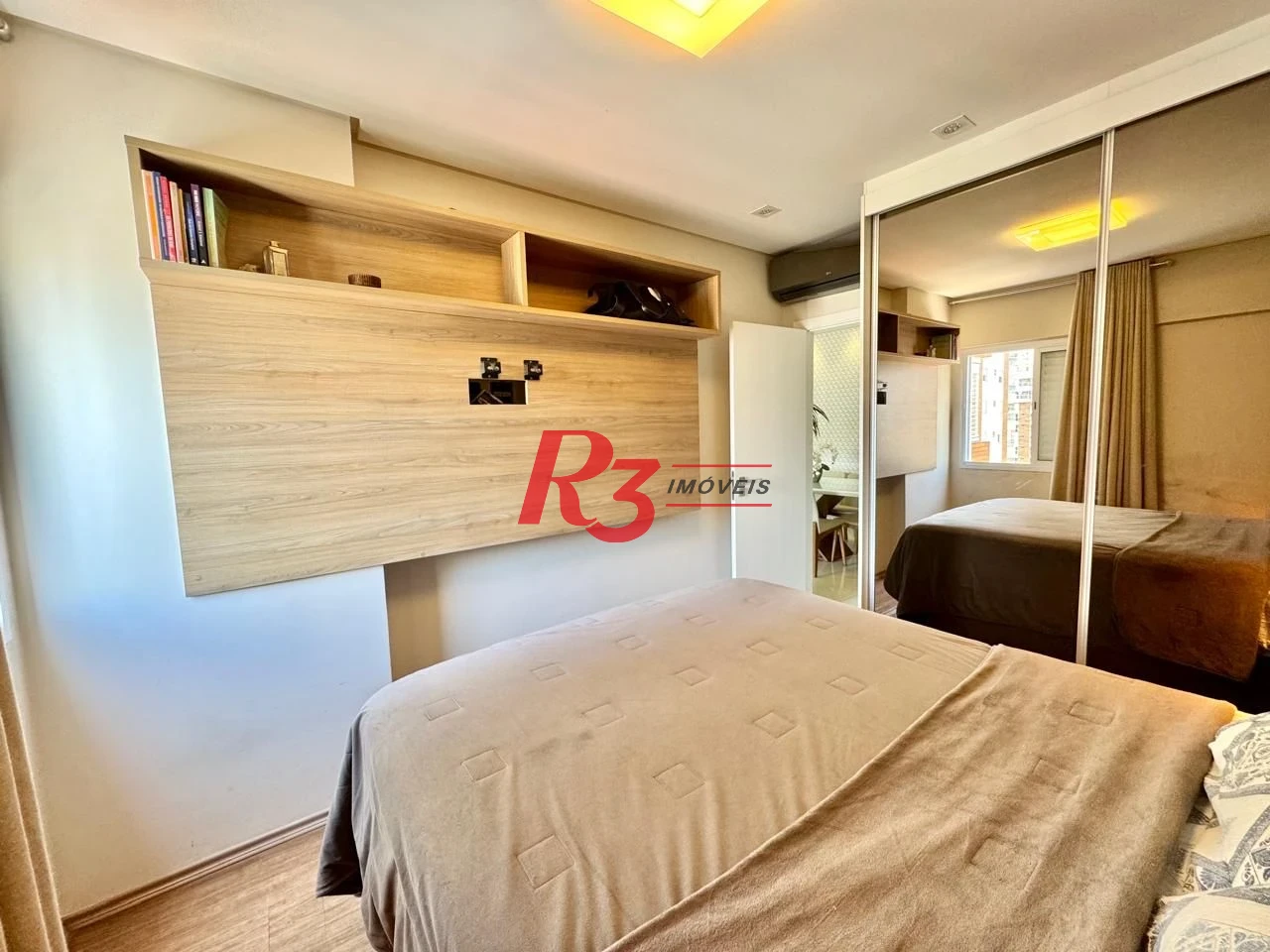 Apartamento com 1 dormitório à venda, 57 m² por R$ 750.000,00 - Boqueirão - Santos/SP