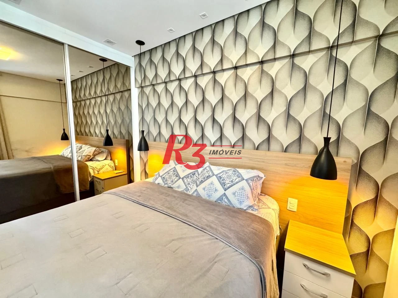 Apartamento com 1 dormitório à venda, 57 m² por R$ 750.000,00 - Boqueirão - Santos/SP