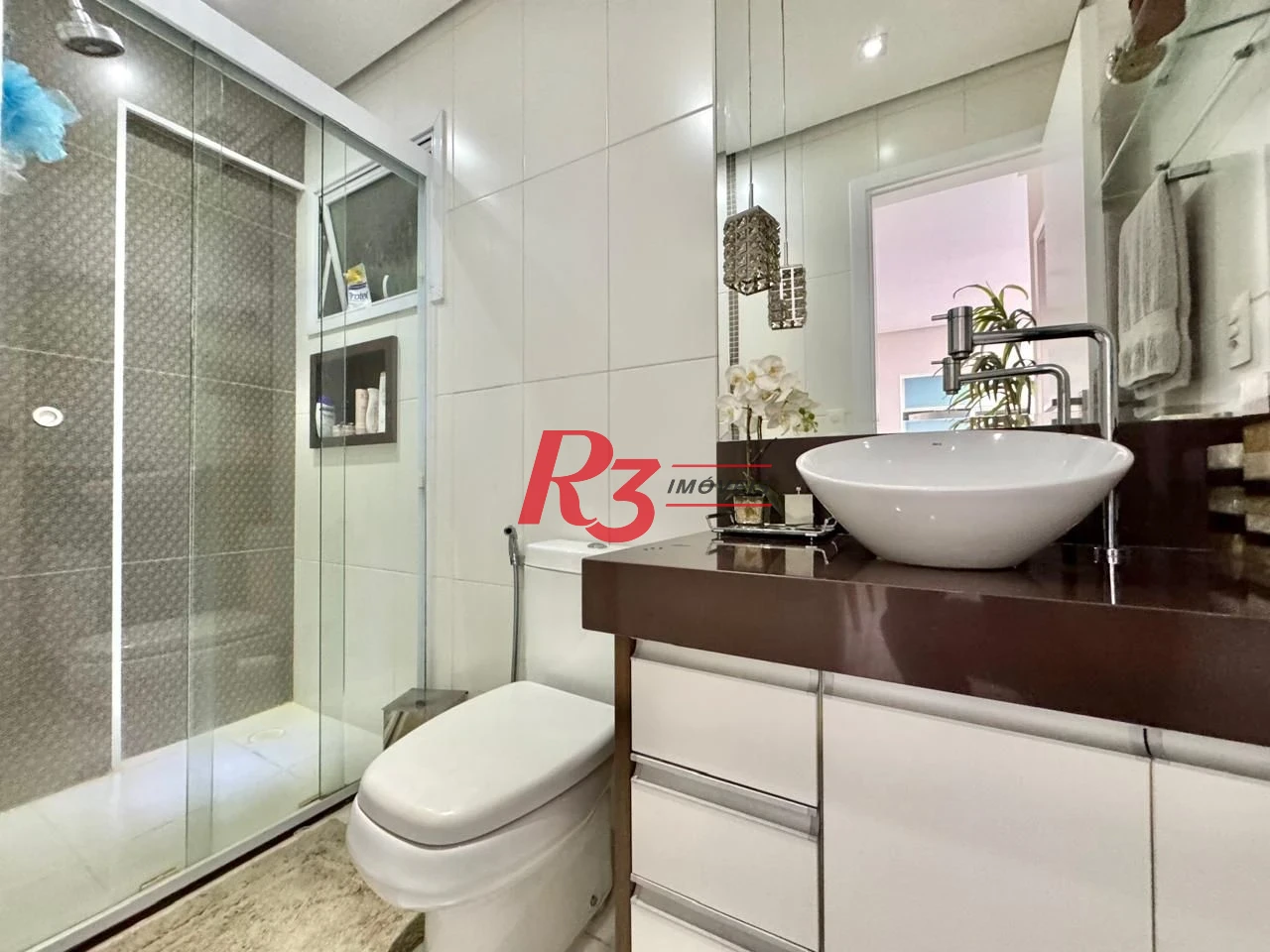 Apartamento com 1 dormitório à venda, 57 m² por R$ 750.000,00 - Boqueirão - Santos/SP