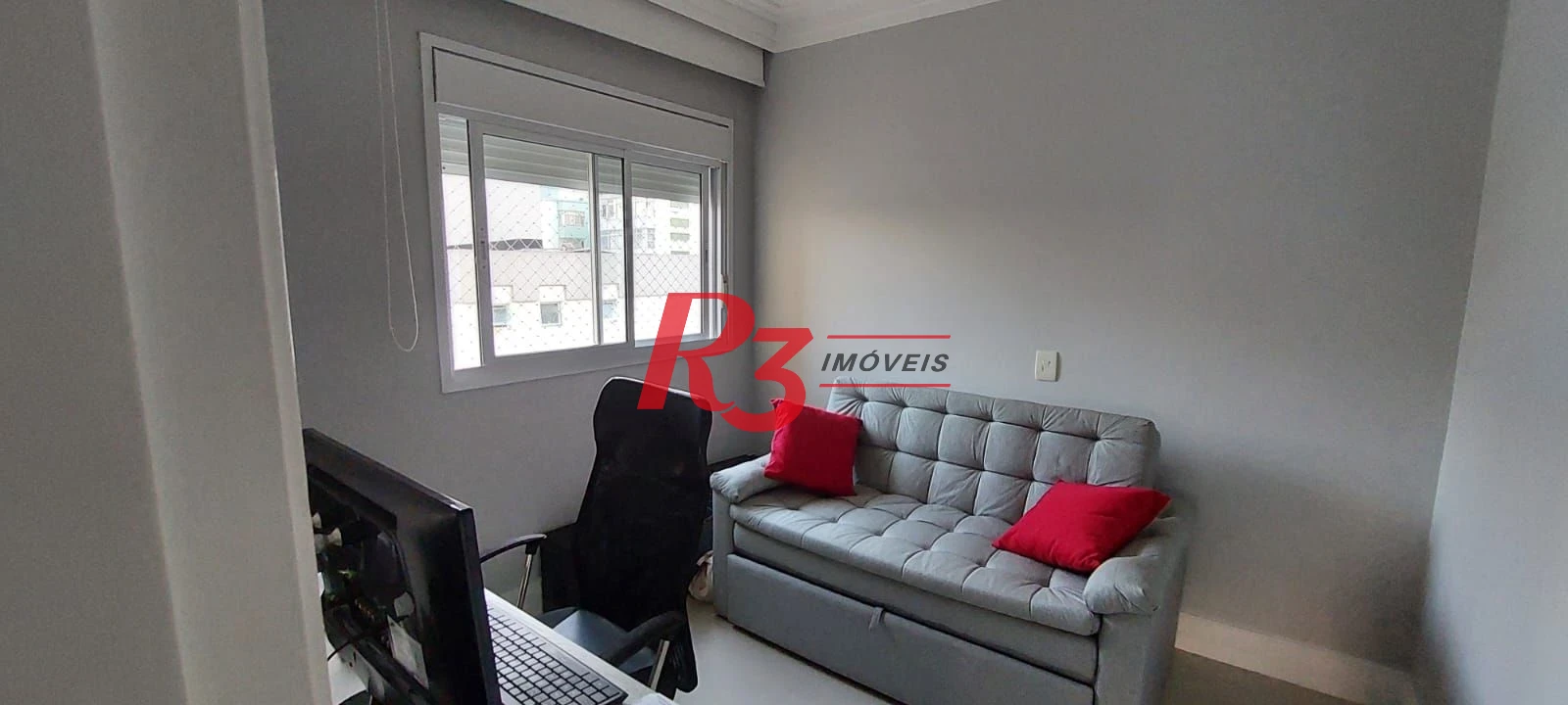 Apartamento à venda, 100 m² por R$ 1.458.000,00 - José Menino - Santos/SP