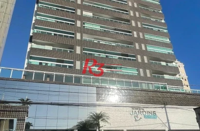 Apartamento com 1 dormitório à venda, 56 m² por R$ 530.000,00 - Canto do Forte - Praia Grande/SP
