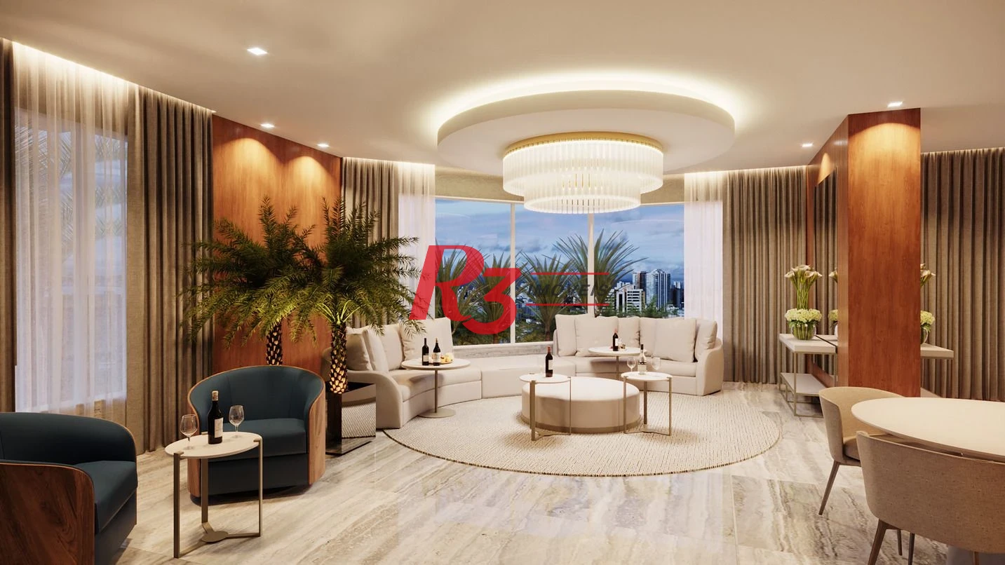 Apartamento à venda, 218 m² por R$ 5.560.000,00 - Ponta da Praia - Santos/SP