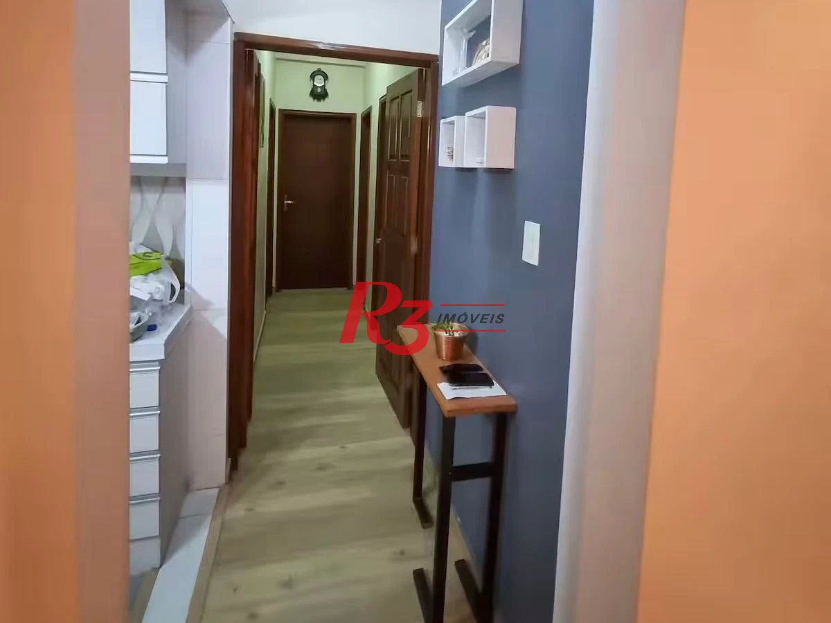 Apartamento à venda, 100 m² por R$ 700.000,00 - José Menino - Santos/SP