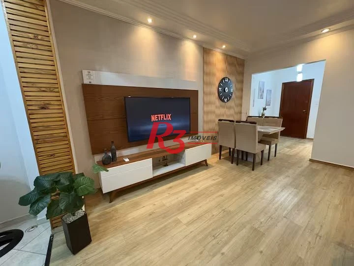 Apartamento à venda, 100 m² por R$ 700.000,00 - José Menino - Santos/SP