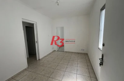 Apartamento com 2 dormitórios à venda, 55 m² por R$ 310.000,00 - Macuco - Santos/SP