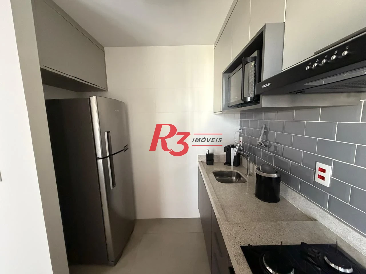 Apartamento à venda, 54 m² por R$ 925.000,00 - Boqueirão - Santos/SP