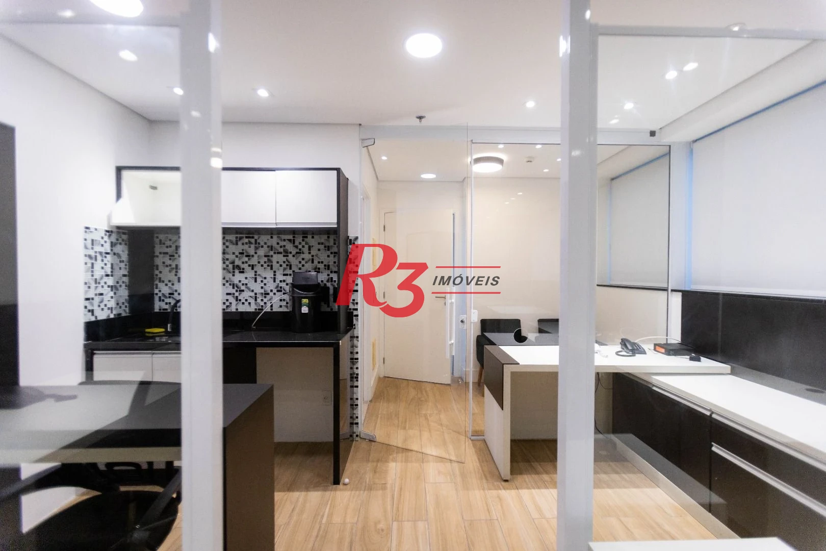 Sala para alugar, 50 m² por R$ 7.071,00/mês - Valongo - Santos/SP