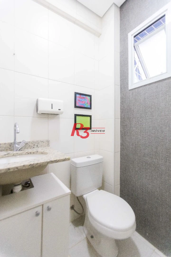 Sala para alugar, 43 m² por R$ 3.200,00/mês - Encruzilhada - Santos/SP