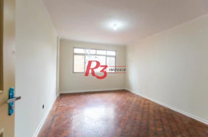 Apartamento com 2 dormitórios à venda, 91 m² por R$ 650.000,00 - Gonzaga - Santos/SP