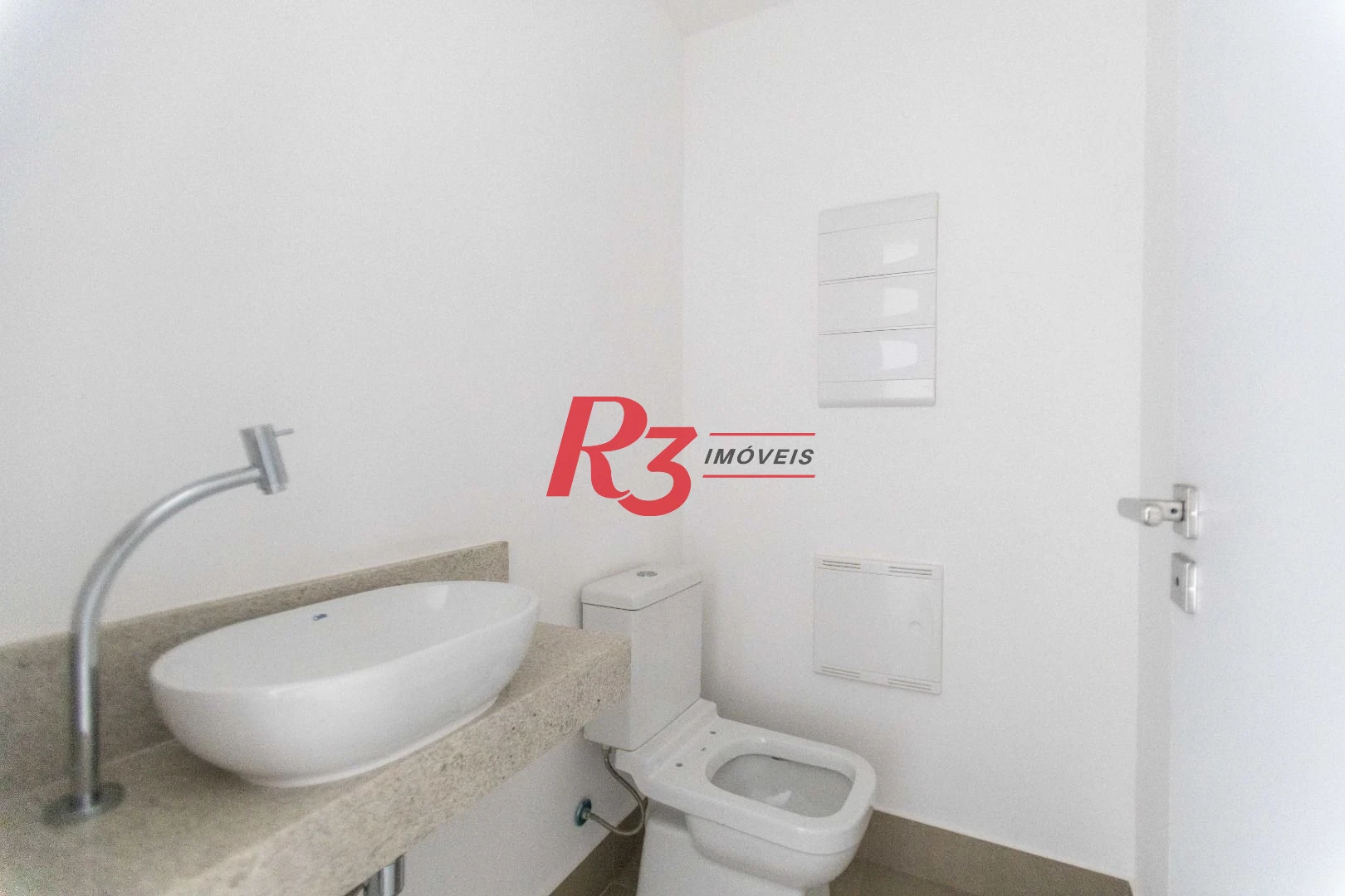 Apartamento com 1 dormitório à venda, 54 m² por R$ 935.000,00 - Boqueirão - Santos/SP