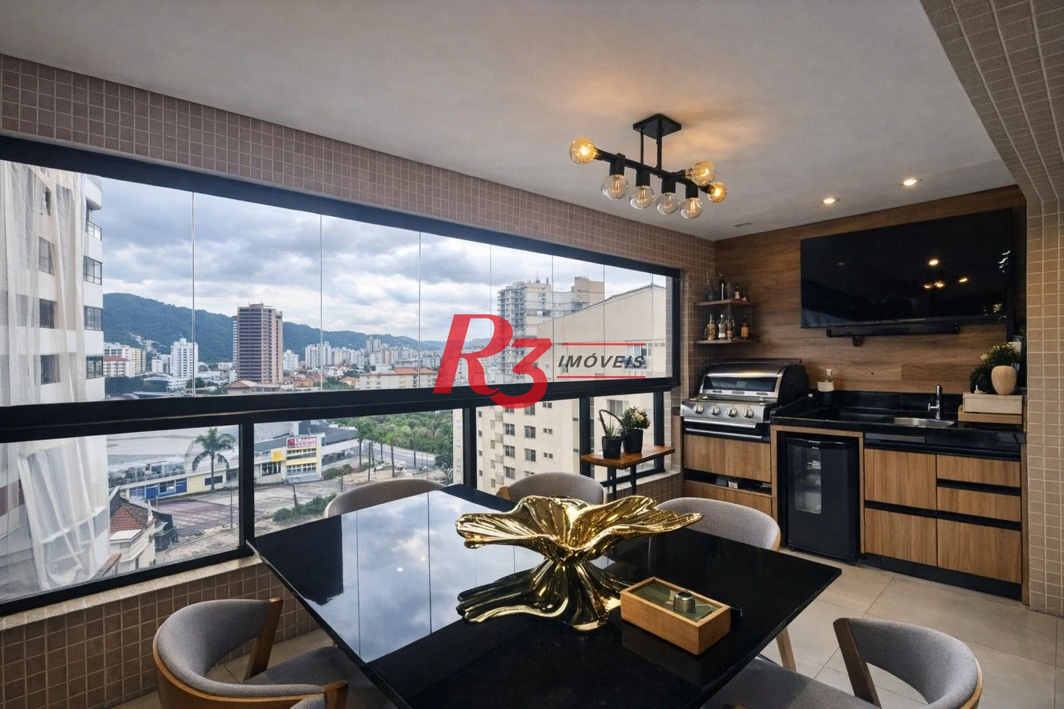 Apartamento à venda, 75 m² por R$ 1.140.000,00 - José Menino - Santos/SP