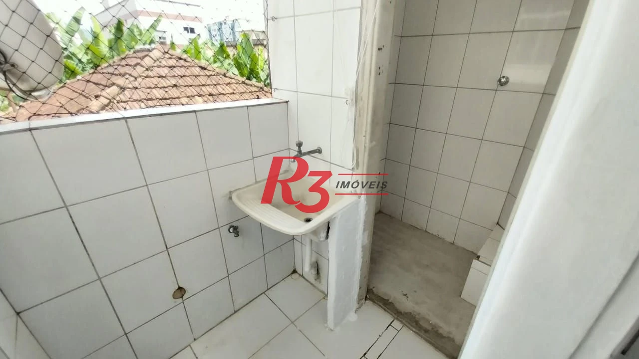 Apartamento à venda, 75 m² por R$ 430.000,00 - Gonzaga - Santos/SP