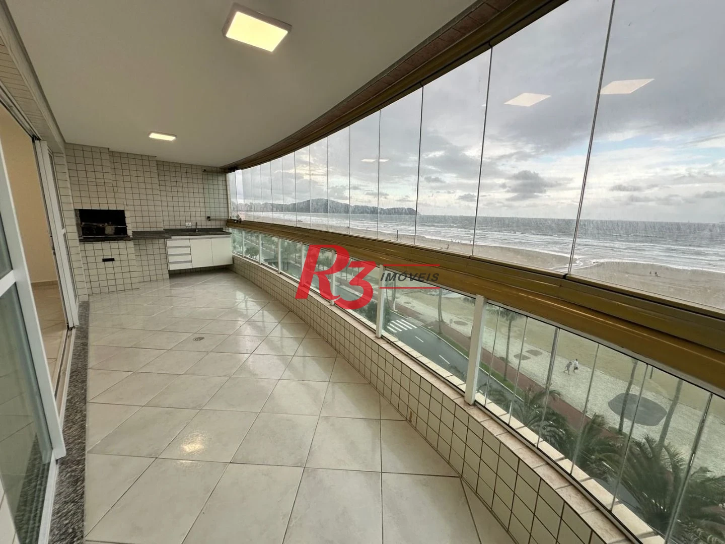 Apartamento com 3 dormitórios para alugar, 170 m² por R$ 8.000,00/mês - Aviação - Praia Grande/SP