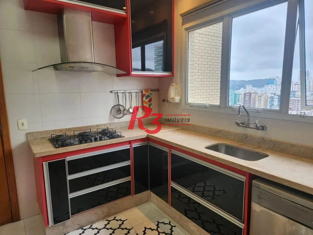 Apartamento com 4 dormitórios à venda, 166 m² por R$ 2.635.000,00 - Pompéia - Santos/SP