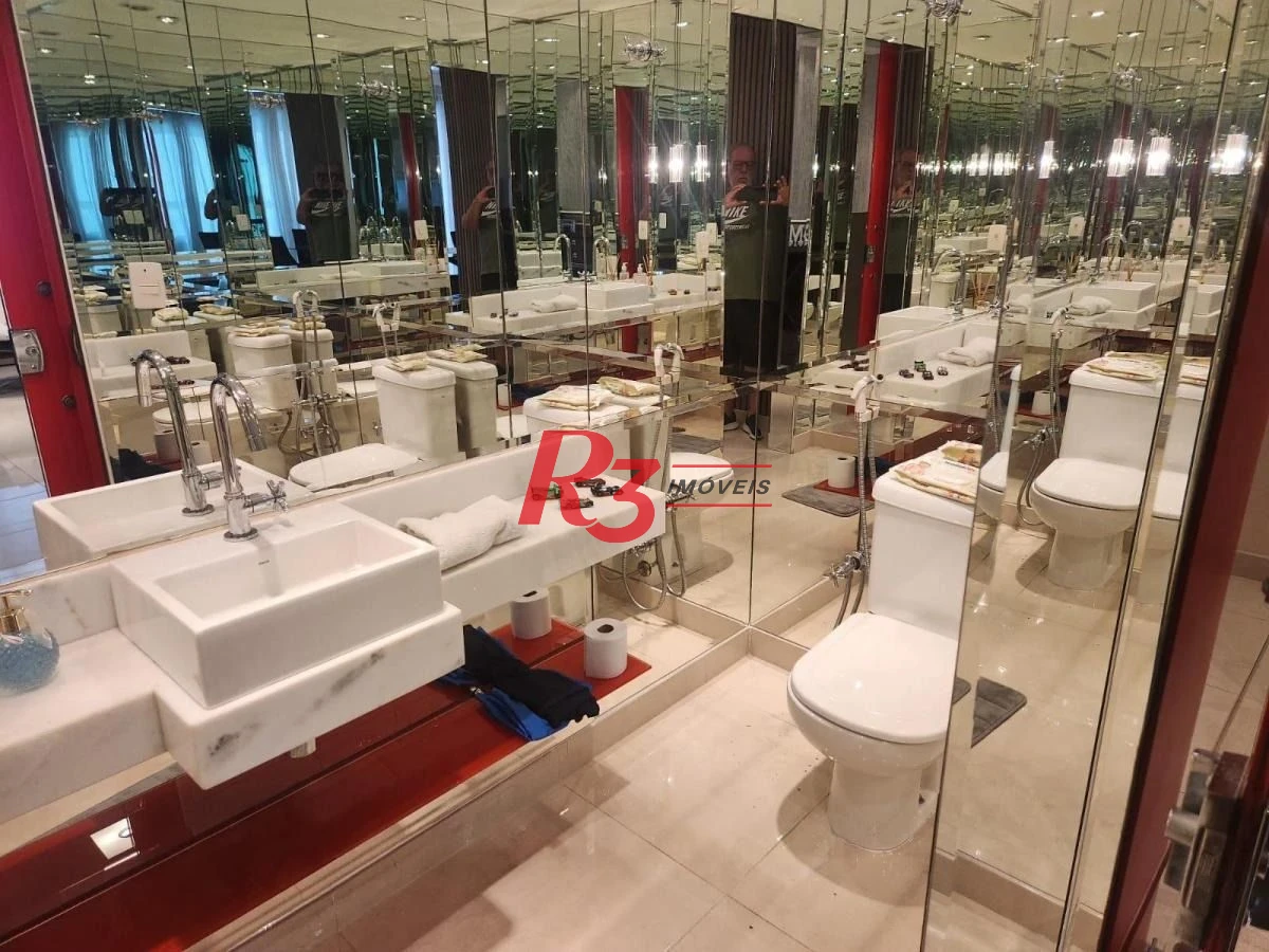 Apartamento com 4 dormitórios à venda, 166 m² por R$ 2.635.000,00 - Pompéia - Santos/SP