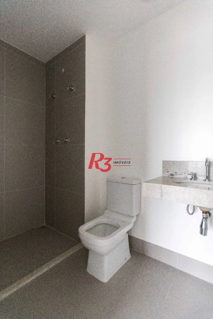 Apartamento com 1 dormitório à venda, 54 m² por R$ 905.000,00 - Boqueirão - Santos/SP