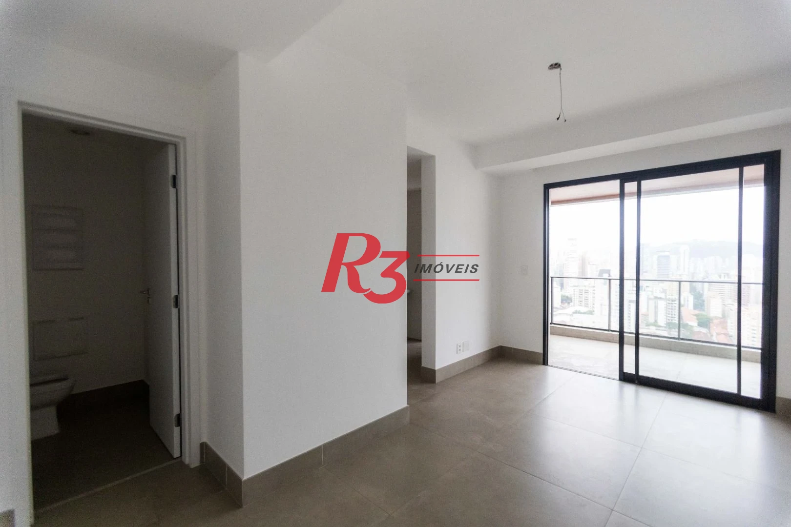 Apartamento com 1 dormitório à venda, 54 m² por R$ 905.000,00 - Boqueirão - Santos/SP