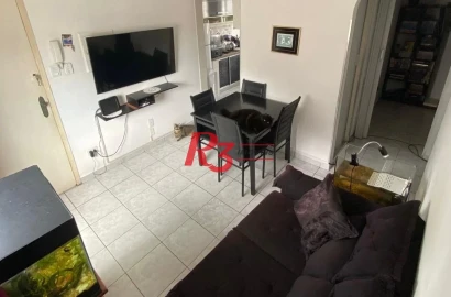 Apartamento à venda, 55 m² por R$ 300.000,00 - Aparecida - Santos/SP