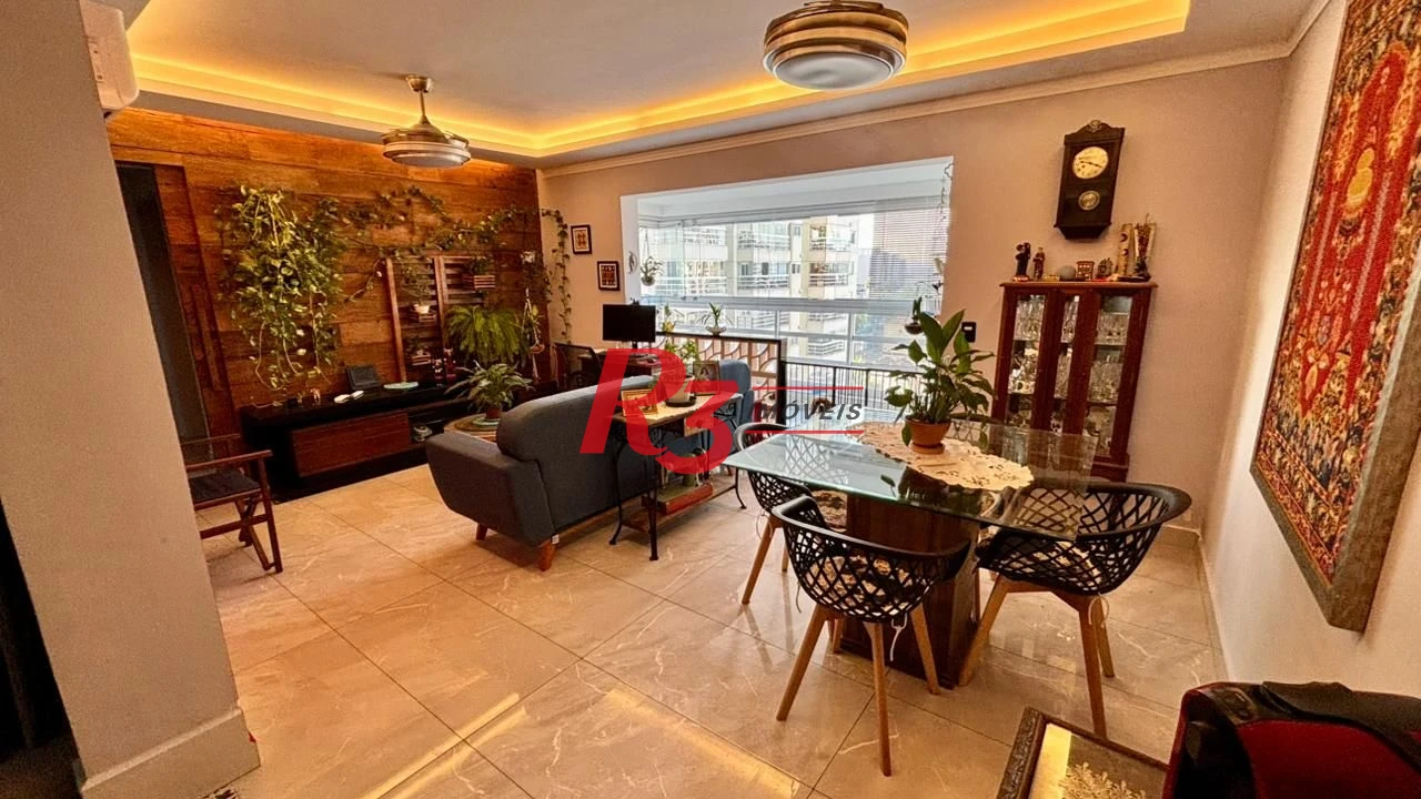 Apartamento com 3 dormitórios à venda, 96 m² por R$ 960.000,00 - Vila Belmiro - Santos/SP