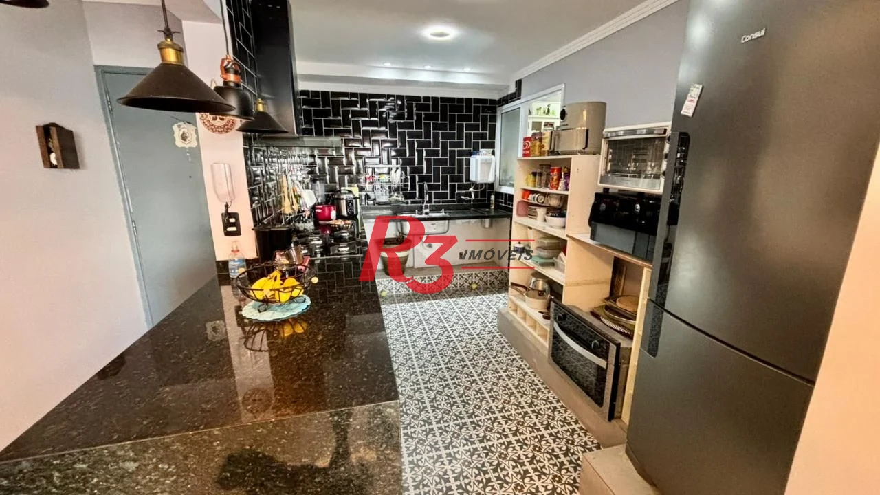 Apartamento com 3 dormitórios à venda, 96 m² por R$ 960.000,00 - Vila Belmiro - Santos/SP
