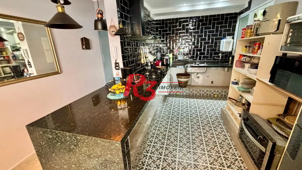 Apartamento com 3 dormitórios à venda, 96 m² por R$ 960.000,00 - Vila Belmiro - Santos/SP