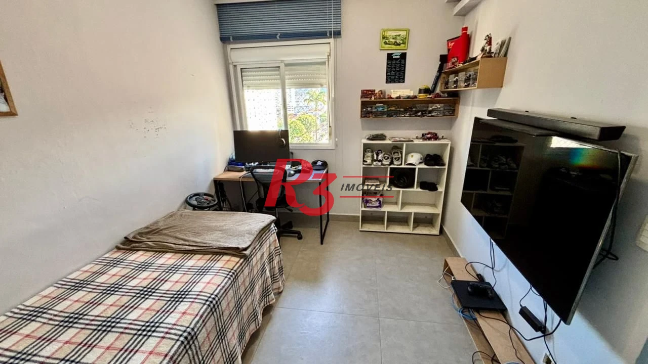 Apartamento com 3 dormitórios à venda, 96 m² por R$ 960.000,00 - Vila Belmiro - Santos/SP