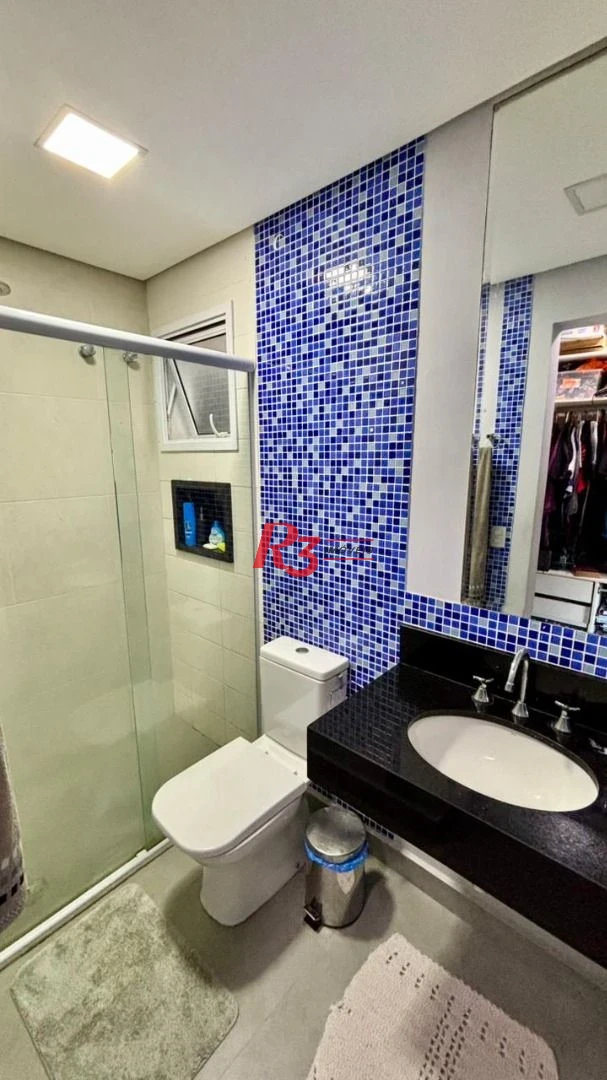Apartamento com 3 dormitórios à venda, 96 m² por R$ 960.000,00 - Vila Belmiro - Santos/SP