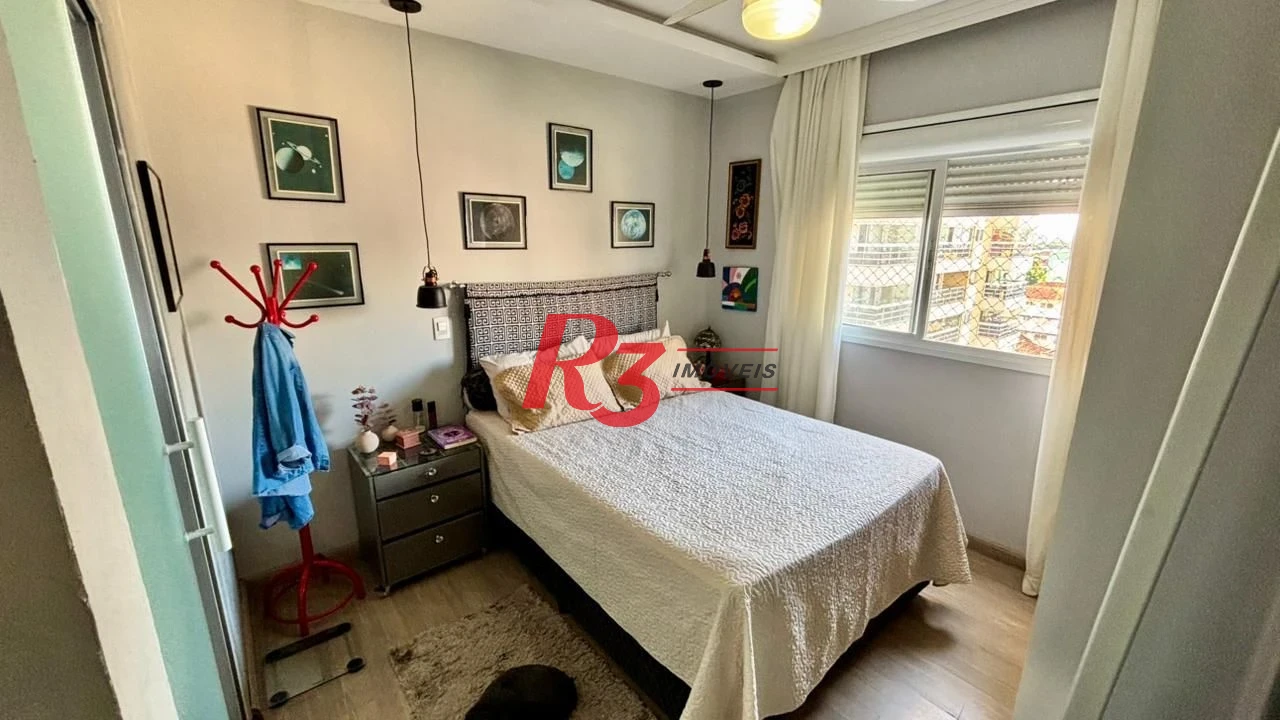 Apartamento com 3 dormitórios à venda, 96 m² por R$ 960.000,00 - Vila Belmiro - Santos/SP