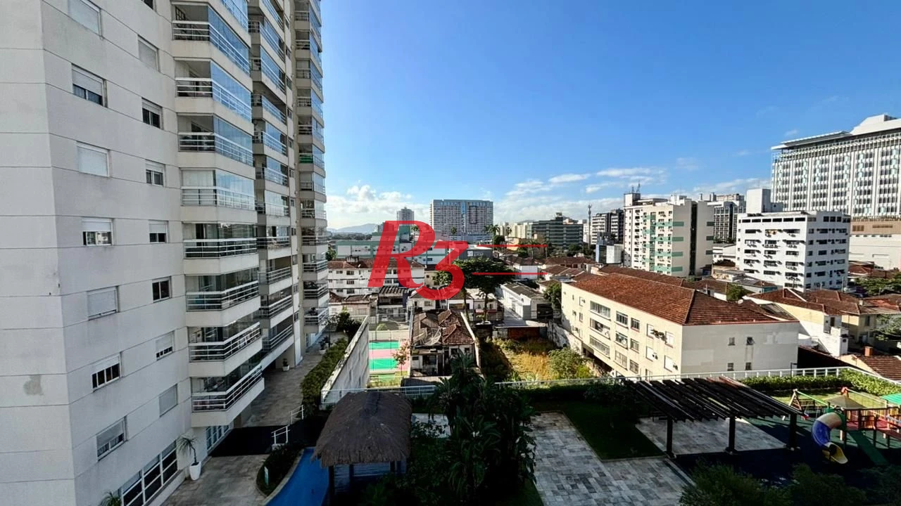 Apartamento com 3 dormitórios à venda, 96 m² por R$ 960.000,00 - Vila Belmiro - Santos/SP