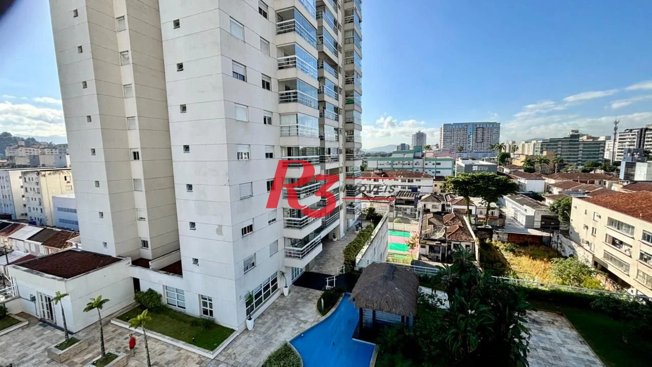 Apartamento com 3 dormitórios à venda, 96 m² por R$ 960.000,00 - Vila Belmiro - Santos/SP