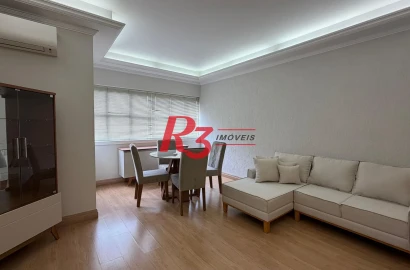 Apartamento com 2 dormitórios à venda, 70 m² por R$ 700.000,00 - Gonzaga - Santos/SP