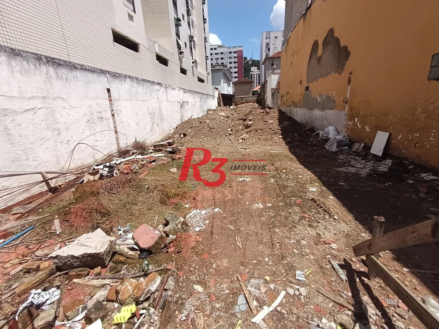 Terreno, 350 m² - venda por R$ 1.900.000,00 ou aluguel por R$ 10.000,00/mês - Campo Grande - Santos/SP
